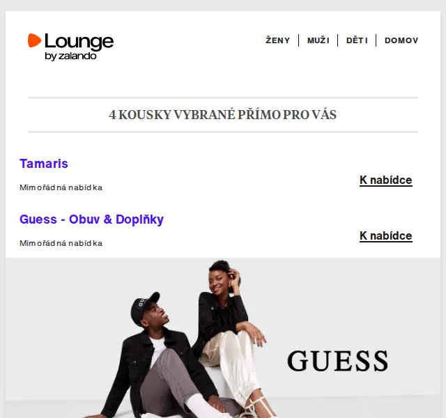 Lounge by Zalando: Tamaris, Guess & WAL G. – červen 2026 | Nuslet.cz