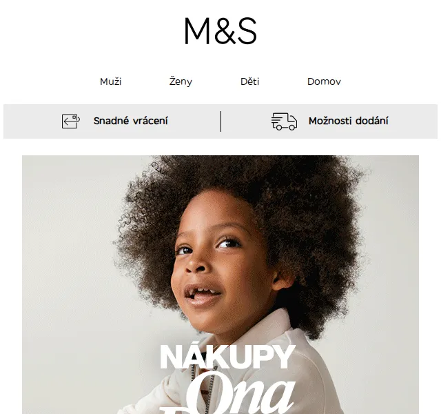 Marks and Spencer: 20% sleva na oblečení a bydlení – červenec 2026 | Nuslet.cz
