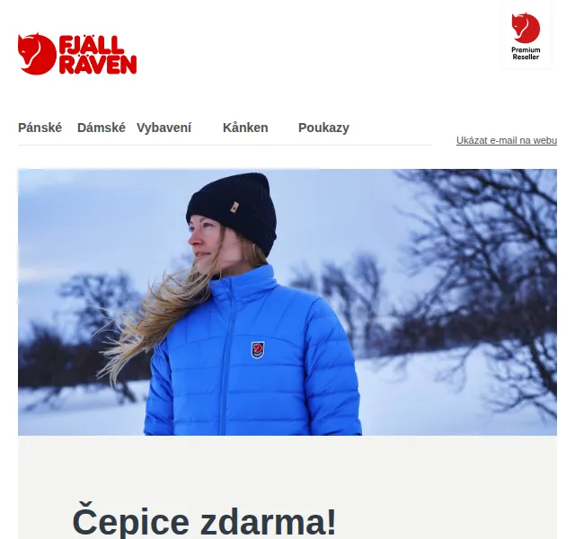 Fjallraven-shop: Čepice Byron Hat Thin zdarma ke svetru nebo bundě – říjen 2022 | Nuslet.cz