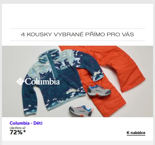 Lounge by Zalando: Columbia, Napapijri, Pepe Jeans – sleva až 85 % | duben 2026