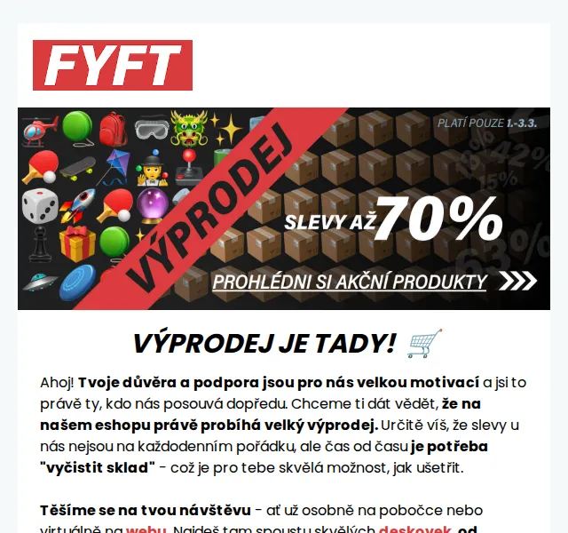 Zuzka | FYFT.cz: výprodej skilltoys až 70 % – březen 2026 | Nuslet.cz