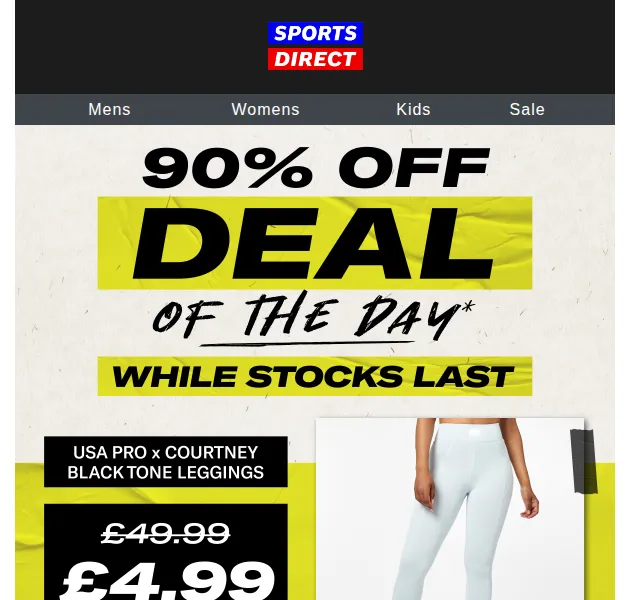 Sportsdirect.com: 90% sleva na USA Pro Leggings – červen 2026 | Nuslet.cz