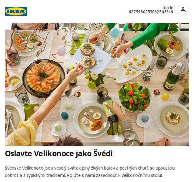 Ikea: Velikonoční nabídka 2026 – slevy až 50 % | Nuslet.cz
