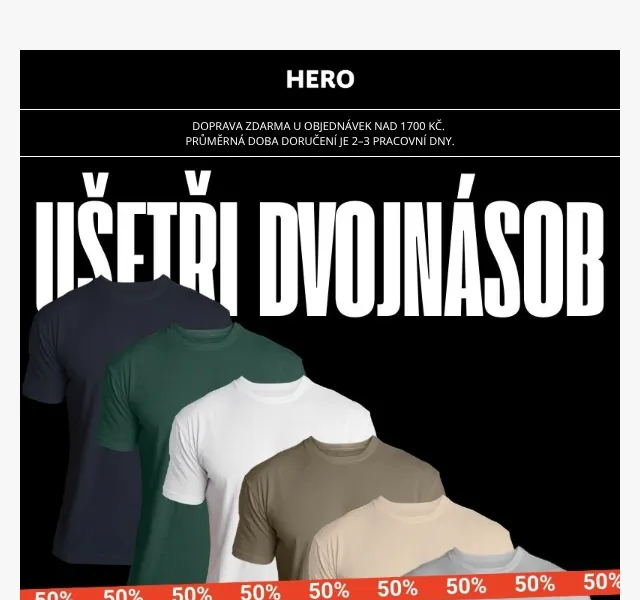 HERO: Výhodné balíčky s 10 % slevou – duben 2026 | Nuslet.cz