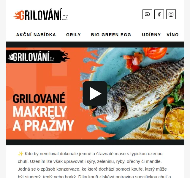 Grilování.cz: Udírny Borniak a Bradley – červen 2026 | Nuslet.cz
