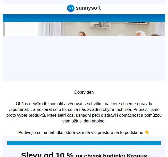 Sunnysoft.cz: Chytrá zařízení pro domov i cesty – červen 2026 | Nuslet.cz