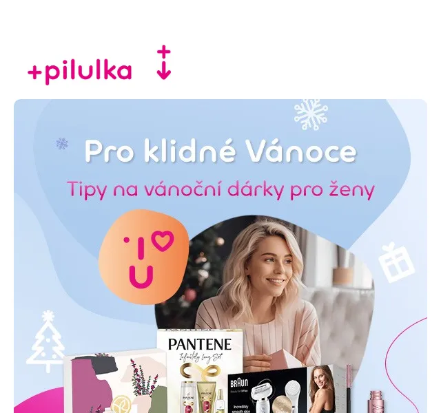 Pilulka.cz: Vánoční tipy na dárky pro ženy – červen 2026 | Nuslet.cz