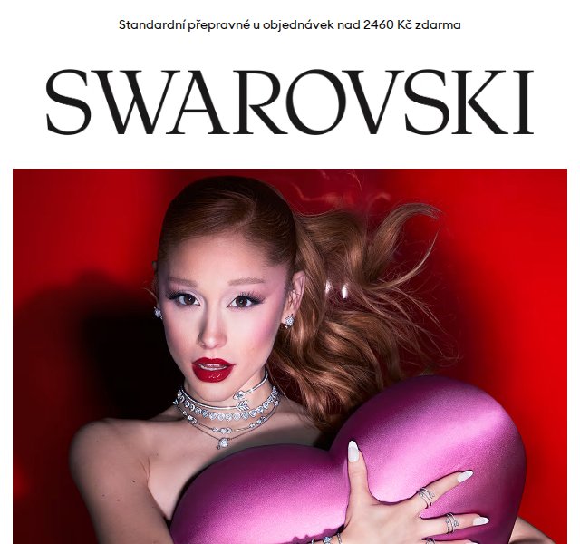 Swarovski: Valentýnské šperky na poslední chvíli – duben 2026