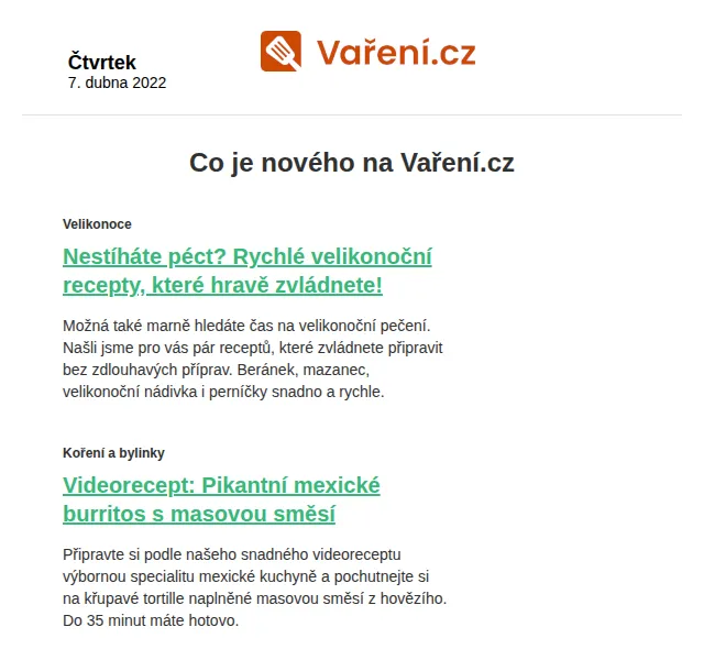 Vaření.cz: Velikonoční recepty a tipy – červen 2026 | Nuslet.cz