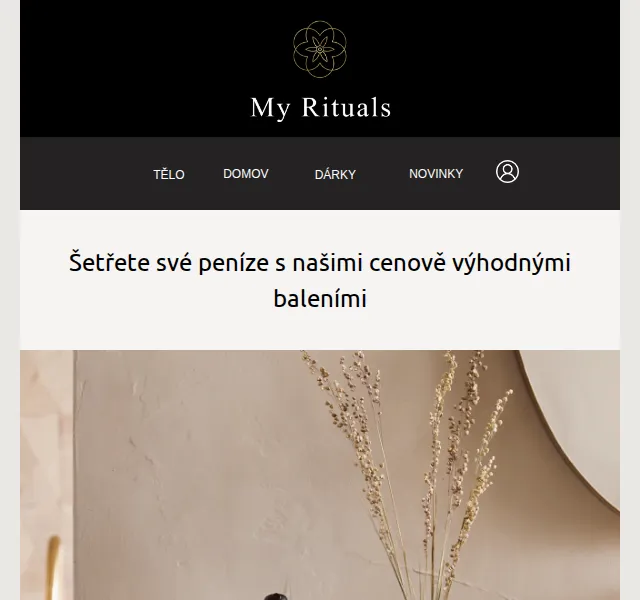 Rituals: zvýhodněné sady až 4 produkty za 375 Kč – červen 2026 | Nuslet.cz