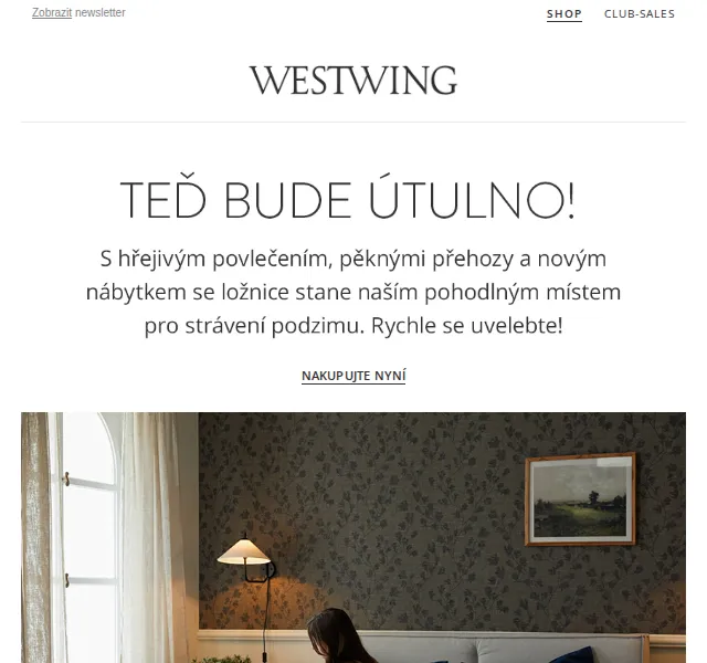 WestwingNow: útulné bydlení – červenec 2026 | Nuslet.cz