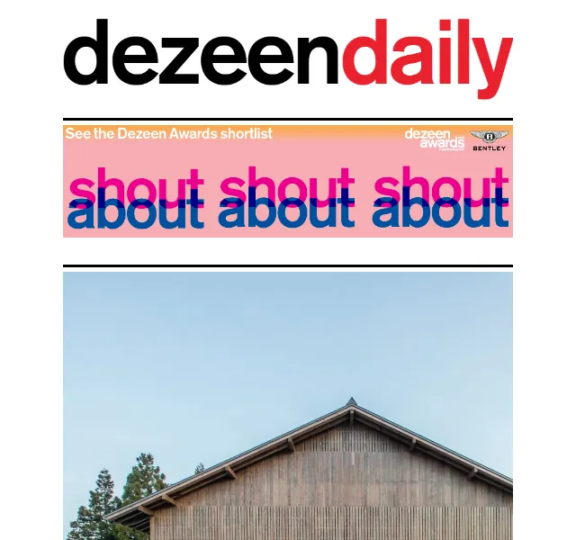 Dezeen Daily: Novinky z architektury a designu – červen 2026 | Nuslet.cz