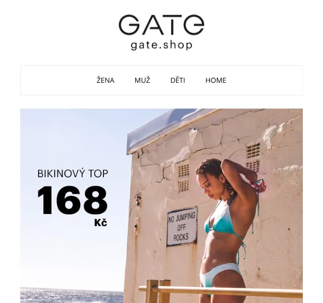 Gate.shop: Plavky od 158 Kč – Červen 2026 | Nuslet.cz