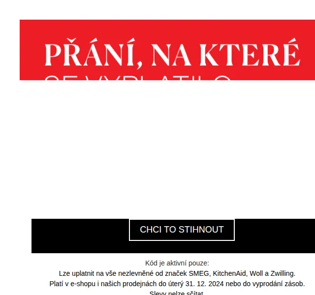 Potten & Pannen: Sleva 10 % na SMEG, KitchenAid, Woll, Zwilling – červen 2026 | Nuslet.cz