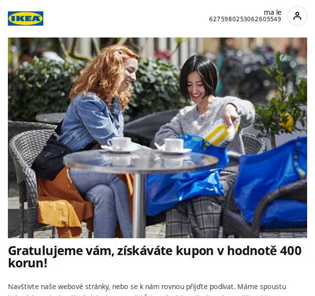 Ikea: Kupon 400 Kč na nákup – červen 2024 | Nuslet.cz