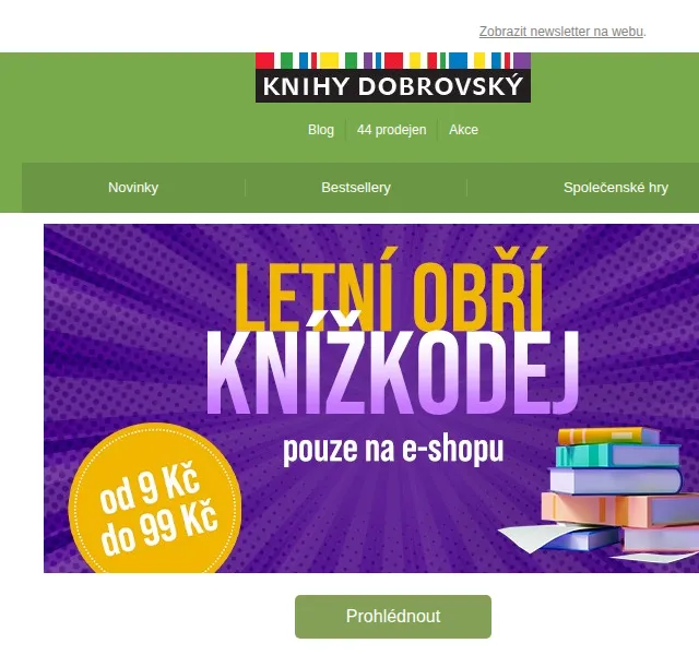 KnihyDobrovsky.cz: Knižní novinky od 159 Kč – červen 2026 | Nuslet.cz