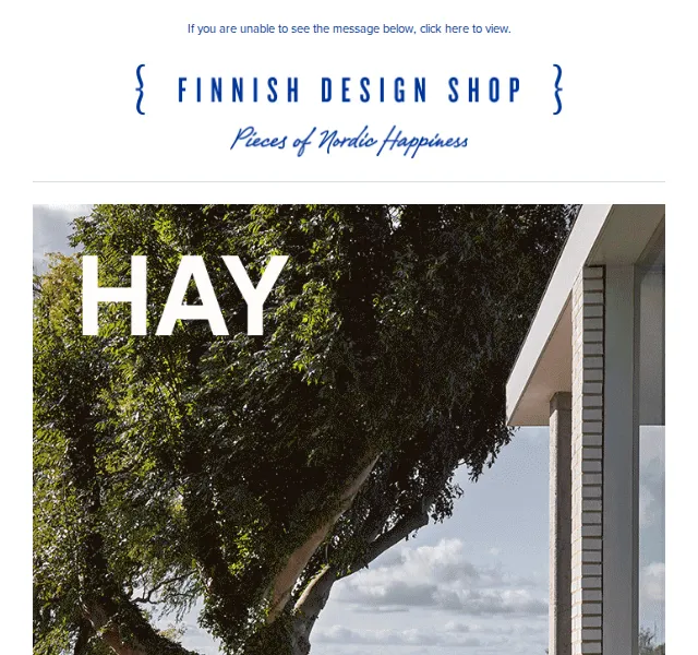 Finnish Design Shop: Zahradní nábytek HAY až s 25% slevou – červen 2026 | Nuslet.cz