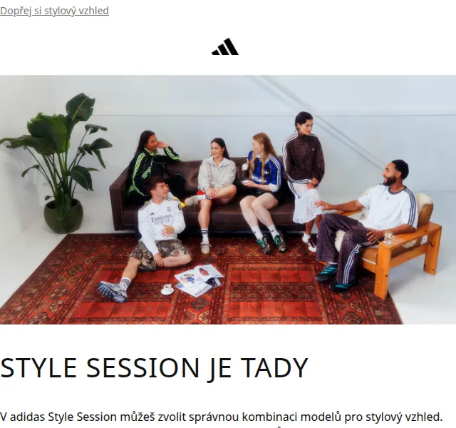 adidas: Style Session – nové outfity – červenec 2026 | Nuslet.cz
