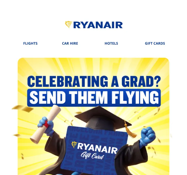 Ryanair: Letenky od 25 € – Květen 2026 | Nuslet.cz