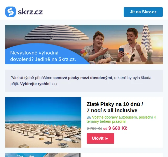 Vánoce na Skrz: Dovolená od 1 249 Kč – červen 2026 | Nuslet.cz