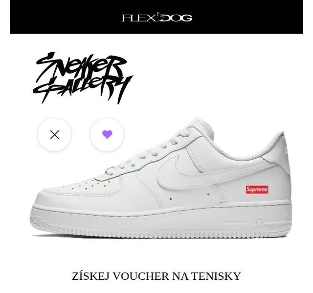 FlexDog: Voucher 5 000 Kč na tenisky – červen 2026 | Nuslet.cz