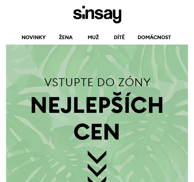 Sinsay: Nejlepší ceny na módě – červen 2026 | Nuslet.cz