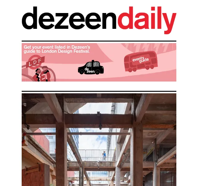Dezeen Daily: Architektura a design – červen 2026 | Nuslet.cz