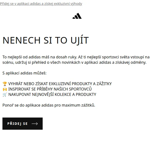 Adidas: sportovní výzva a nová kolekce – červen 2026 | Nuslet.cz
