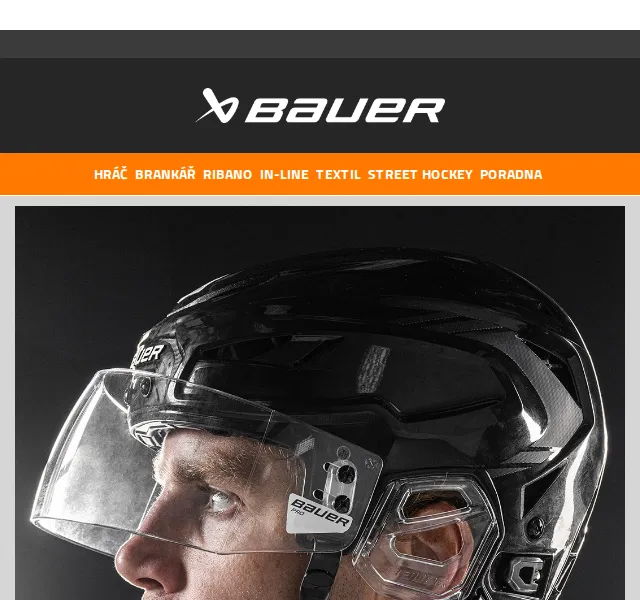 Bauer Hockey Česko: Helma Hyperlite 2 od 10 999 Kč – červen 2026 | Nuslet.cz
