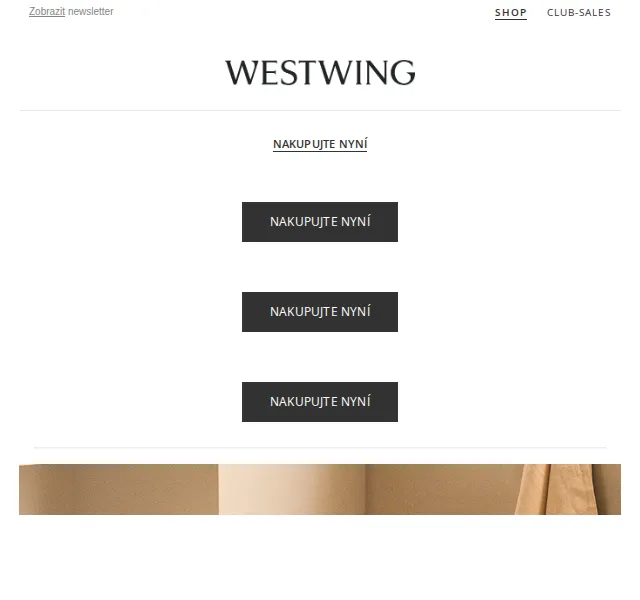 Westwing: Dekorace a kuchyňské potřeby od 199 Kč – červenec 2026 | Nuslet.cz
