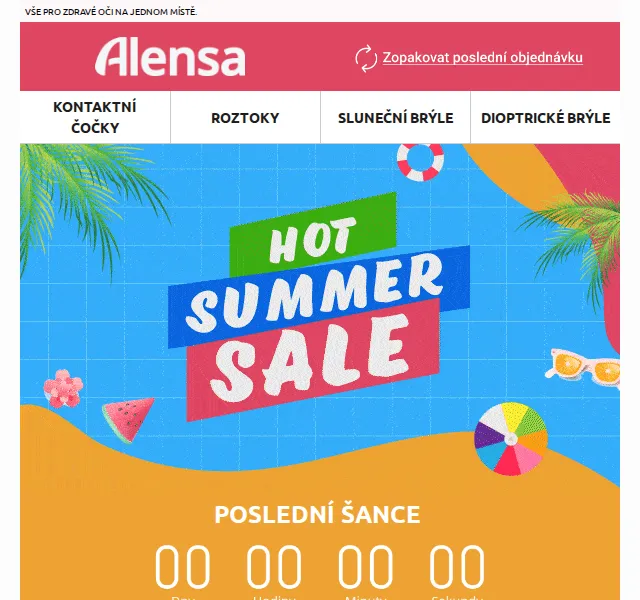 Alensa: Slevy až 50 % na kontaktní čočky a brýle – srpen 2022 | Nuslet.cz