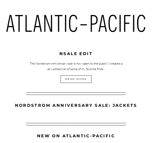 Atlantic-Pacific: NSALE výběr pod 200 $ – červen 2026 | Nuslet.cz