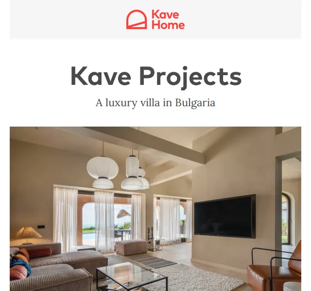 Kave Home Sale: luxusní nábytek z vily v Bulharsku – červenec 2026 | Nuslet.cz