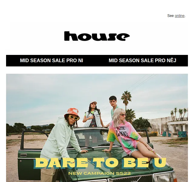 HOUSE: Mid Season Sale – červen 2026 | Nuslet.cz