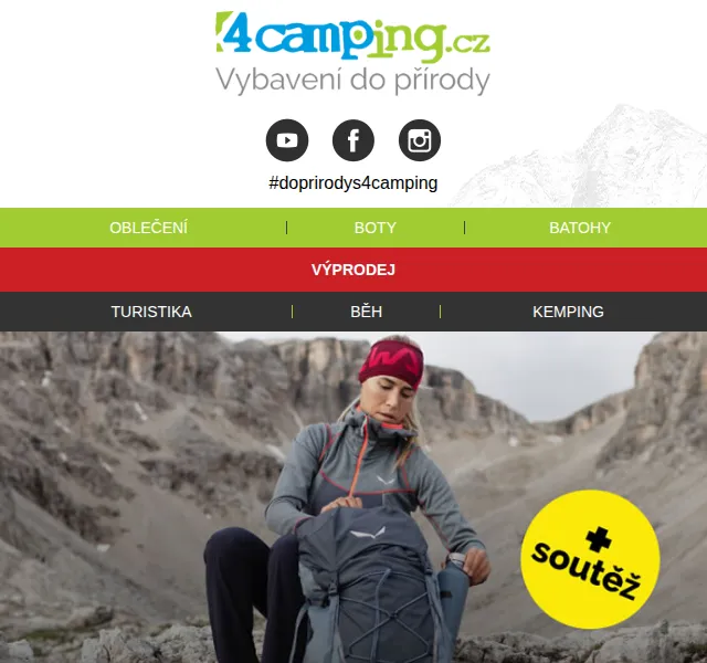 4camping.cz: Salewa outdoor – nová kolekce červen 2026 | Nuslet.cz