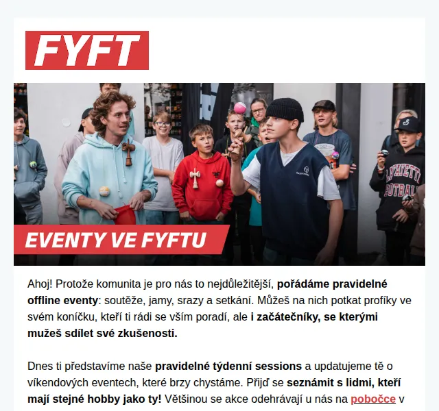 Zuzka | FYFT.cz: Komunitní eventy speedcube, deskovky a kendama – červen 2026 | Nuslet.cz