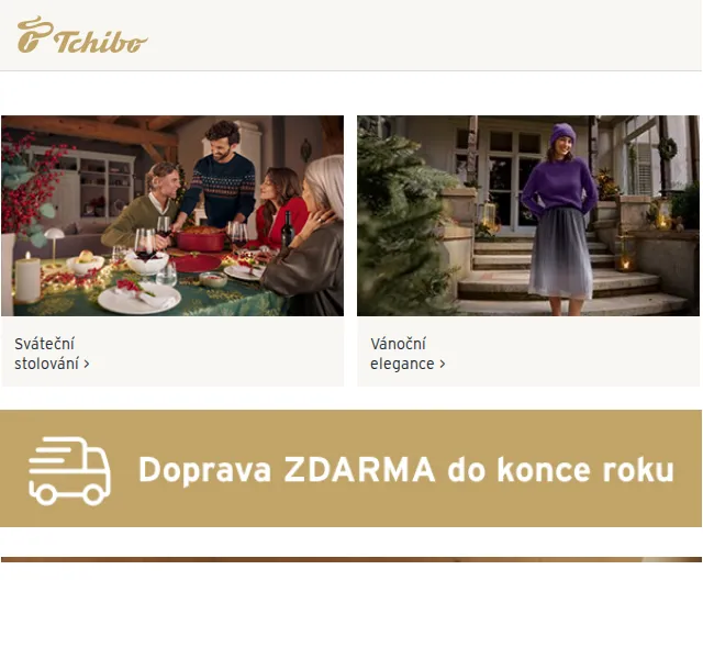 Tchibo: Vánoční wellness kolekce – slevová nabídka duben 2026