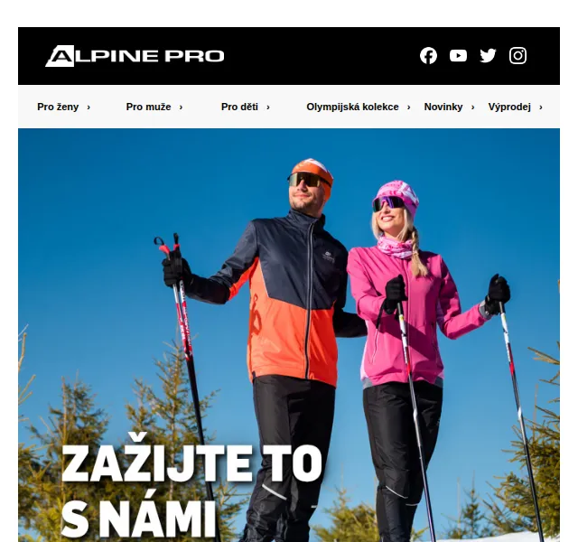 ALPINE PRO: Zimní novinky ze sportovní kolekce – červen 2026 | Nuslet.cz