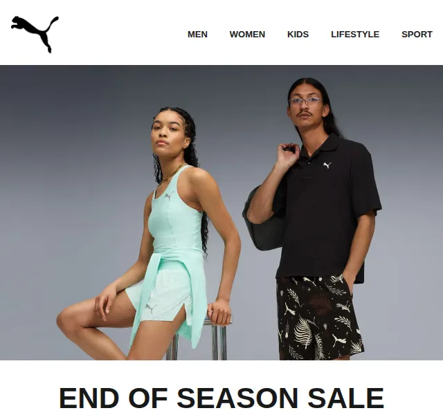 PUMA: až 50 % sleva – srpen 2026 | Nuslet.cz