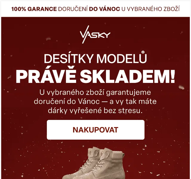 Vasky: Boty a obuv – duben 2026 | Nuslet.cz