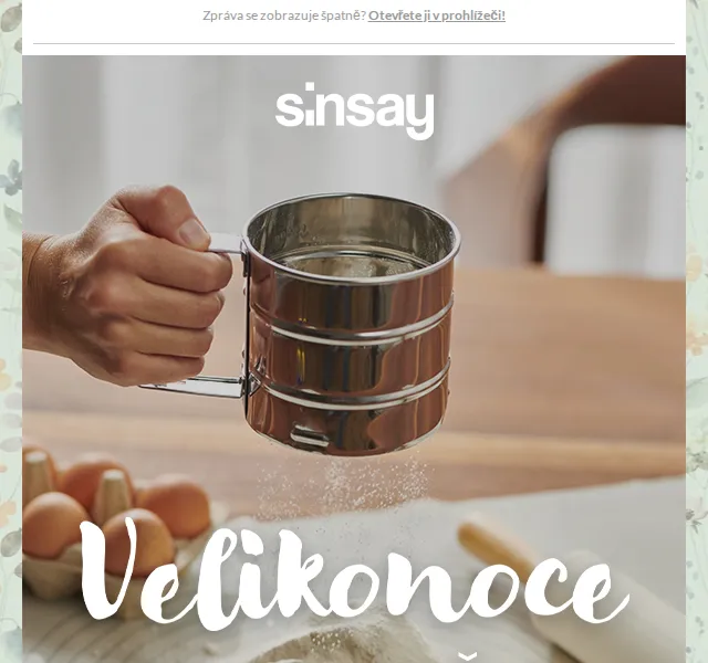 Sinsay: Velikonoční vaření – červen 2026 | Nuslet.cz