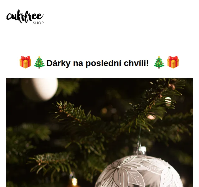 Cukrfree Shop: Dárky na poslední chvíli – prosinec 2022 | Nuslet.cz