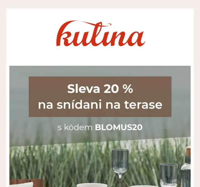 KULINA.cz: Sleva 20% na Blomus – červen 2026 | Nuslet.cz