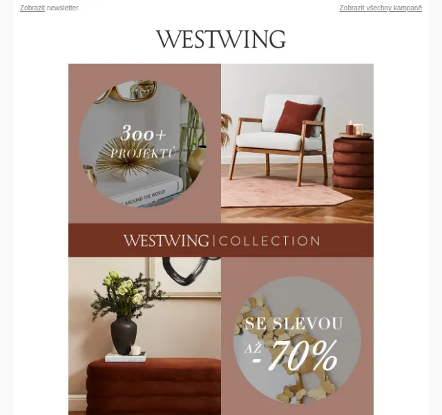 Westwing: Klasika Westwing Collection se SLEVAMI – červen 2026 | Nuslet.cz
