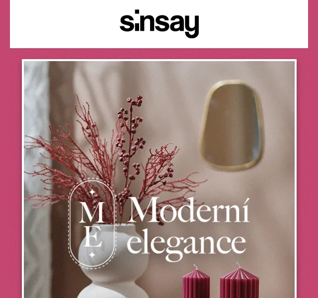 Sinsay HOME: Moderní elegance – červen 2026 | Nuslet.cz