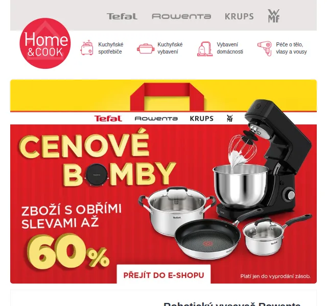 Home & Cook: Slevy až 60 % na kuchyňské potřeby – červen 2026 | Nuslet.cz