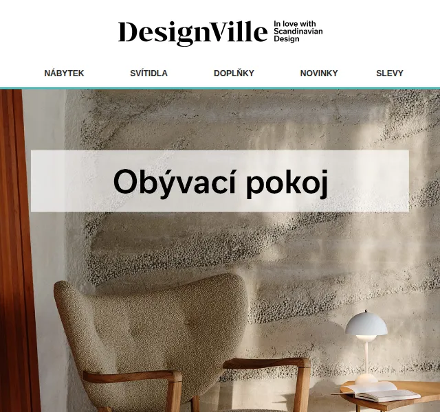 DesignVille: křesla &Tradition a Fritz Hansen se slevou 5 % – červen 2026 | Nuslet.cz
