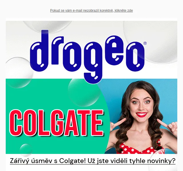 Drogeo: Zářivý úsměv s Colgate – červen 2026 | Nuslet.cz