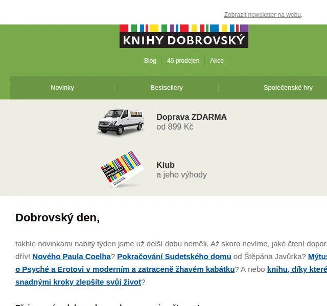 KnihyDobrovsky.cz: Knižní novinky Sudetský dům II. a Coelho – červen 2026 | Nuslet.cz
