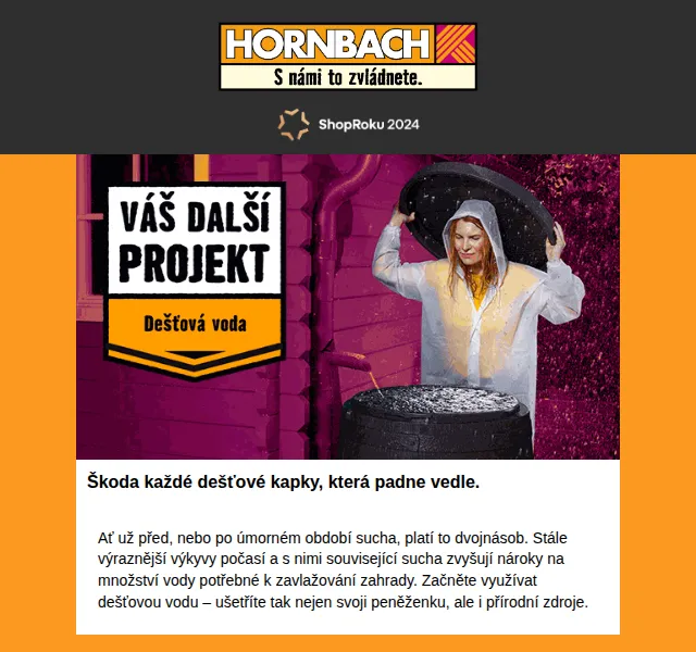 HORNBACH: sudy na vodu a čerpadla se slevou – červen 2026 | Nuslet.cz